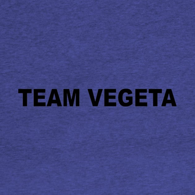 team vegeta by bellygear